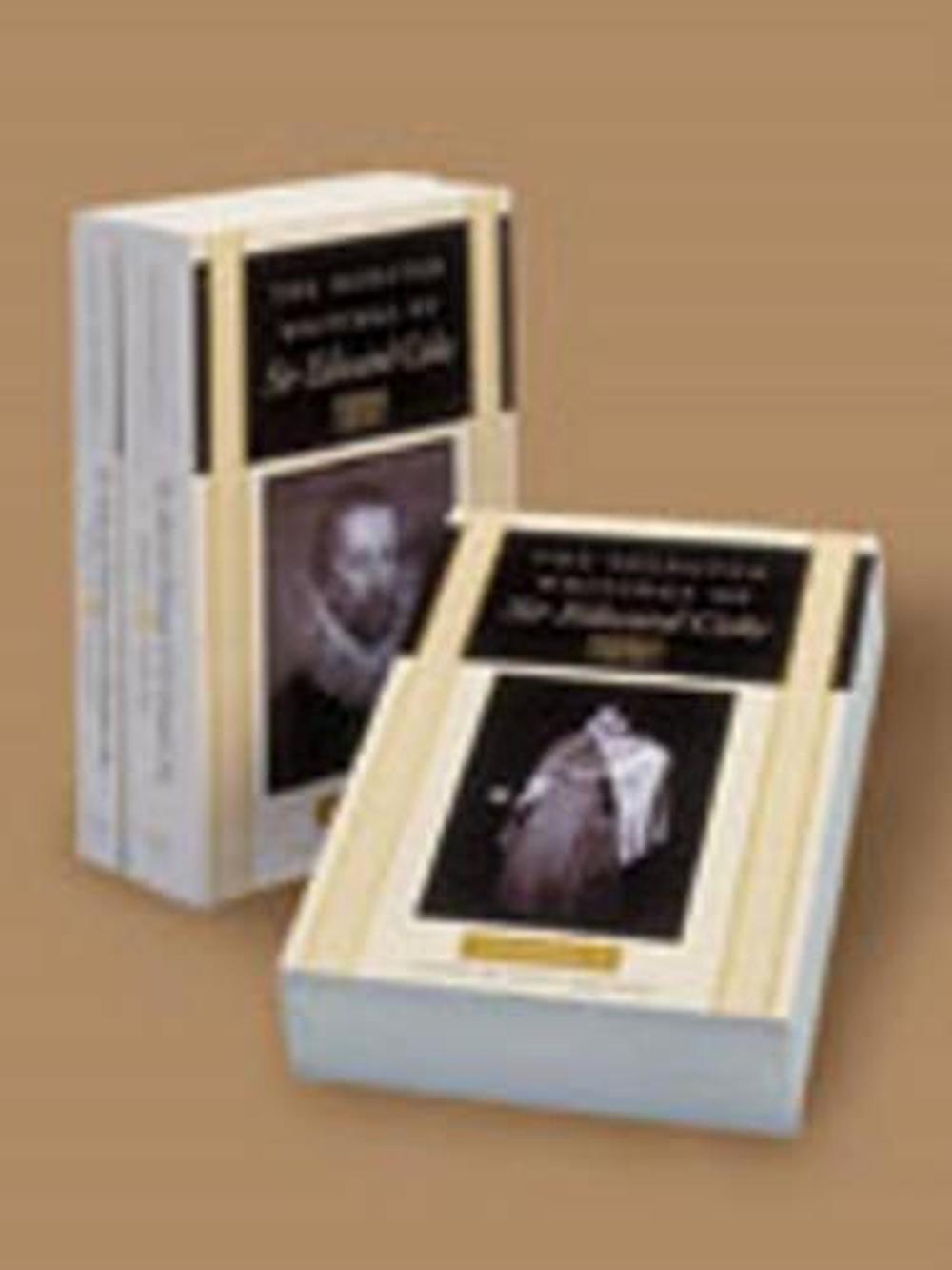 Selected Writings of Sir Edward Coke, 9780865975644