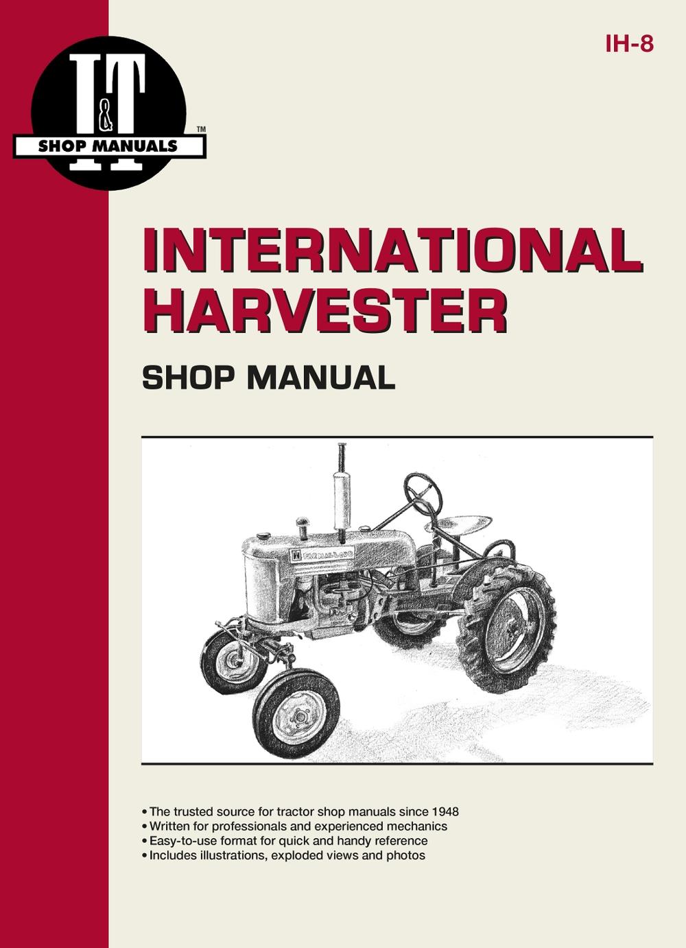 International Harvester (Farmall) Tractor Service Repair Manual, 9780872881013