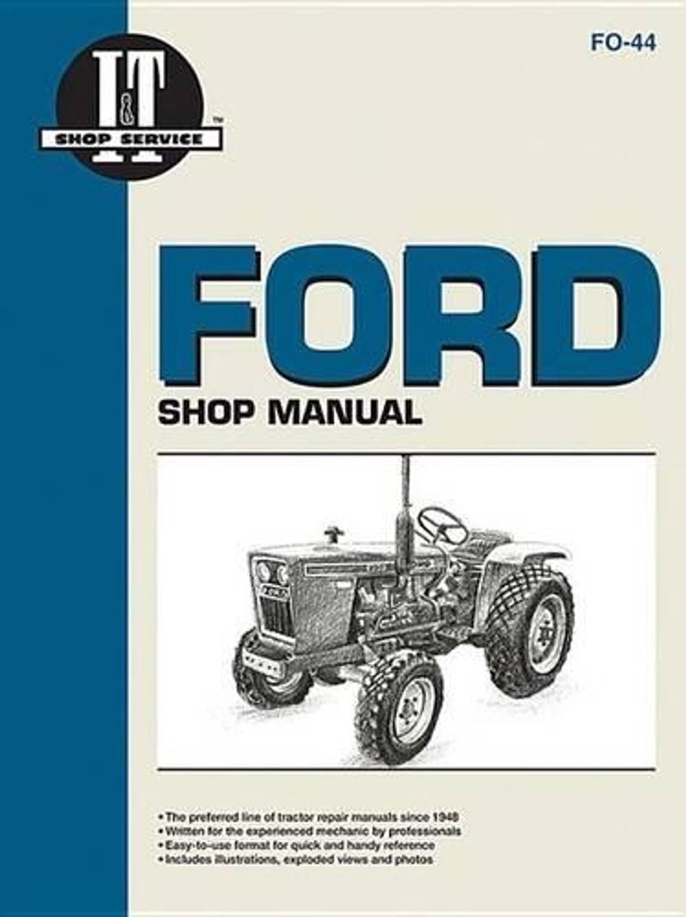 Ford Model 1100-2100 Diesel Tractor Service Repair Manual by Haynes Publishing - ISBN: 9780872884335