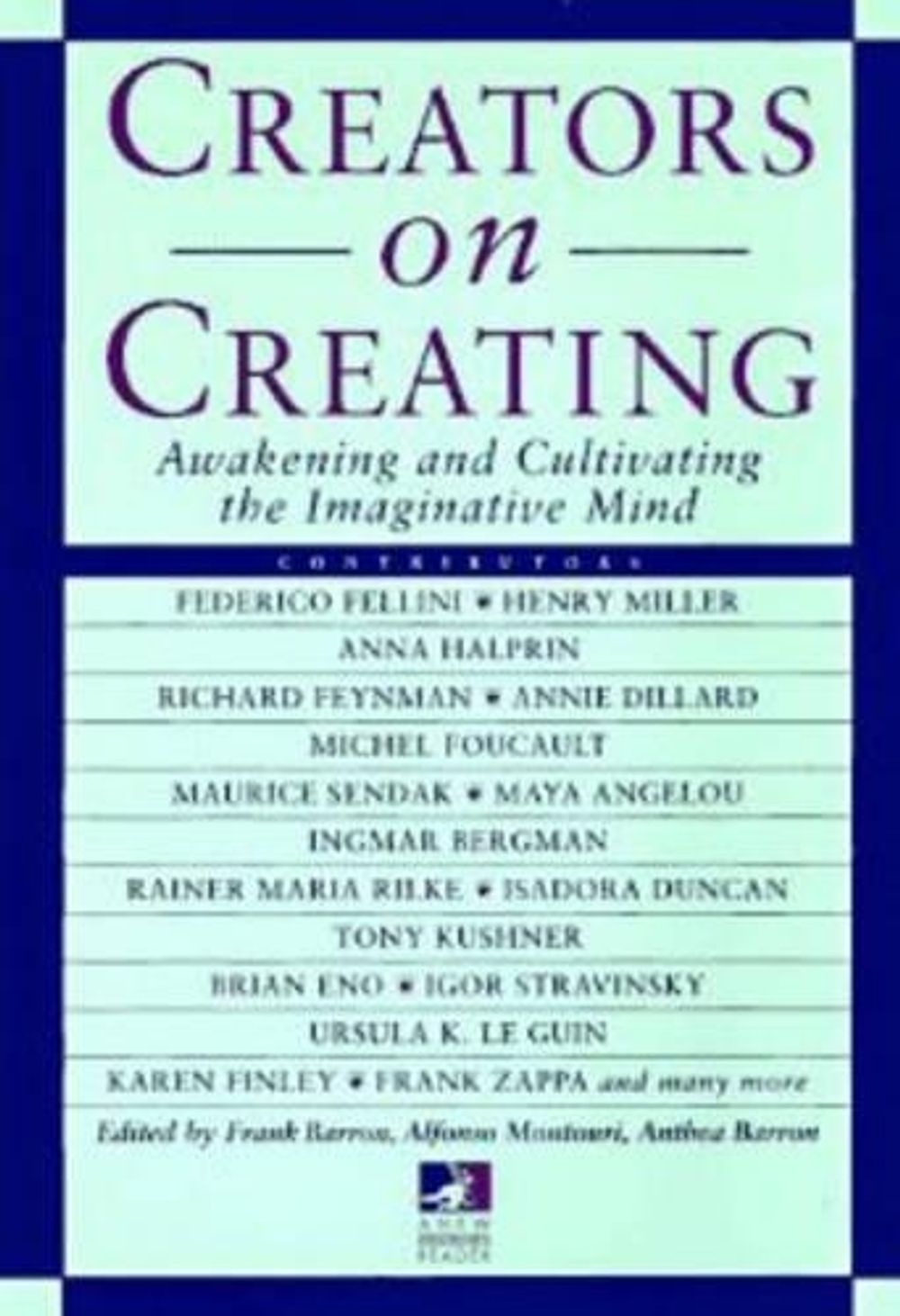 Creators on Creating by Frank Barron - ISBN: 9780874778540