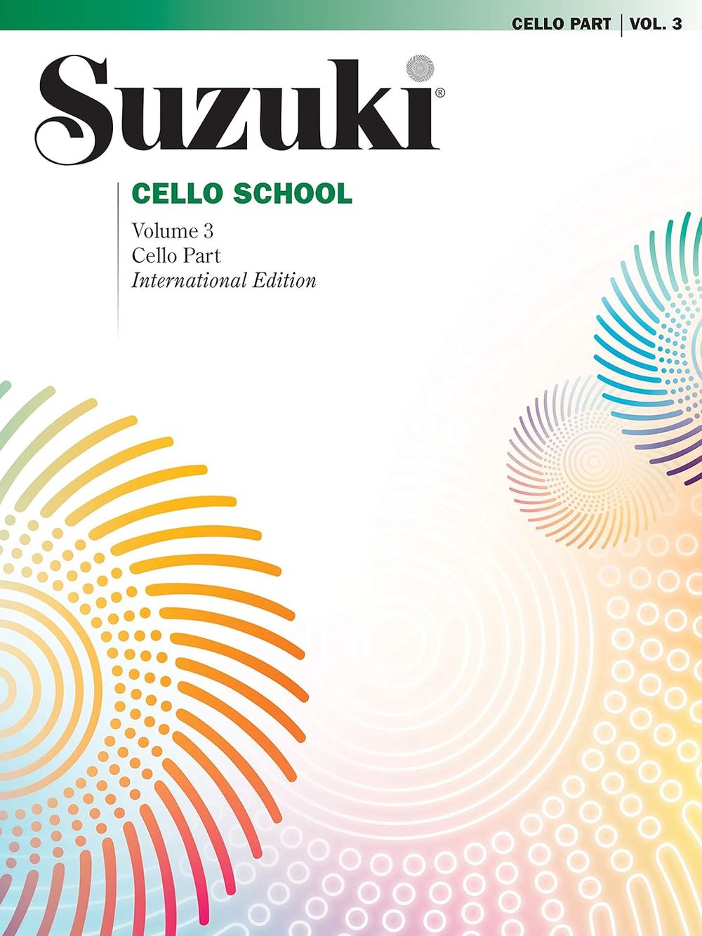 Suzuki Cello School 3 by Alfred Music - ISBN: 9780874874839