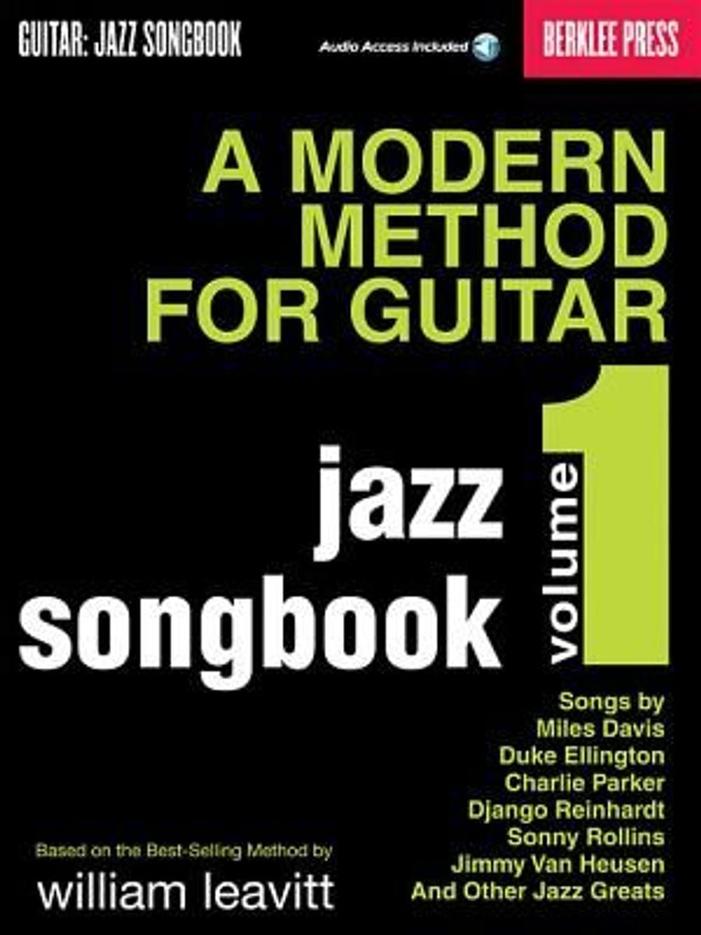 A Modern Method for Guitar - Jazz Songbook, Vol. 1 - ISBN: 9780876390733