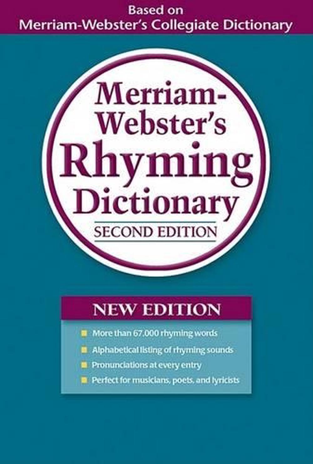 Rhyming Dictionary. Словарь Merriam-Webster. Webster's New World College Dictionary. Ppt about Merriam Webster Dictionary. Two dictionary