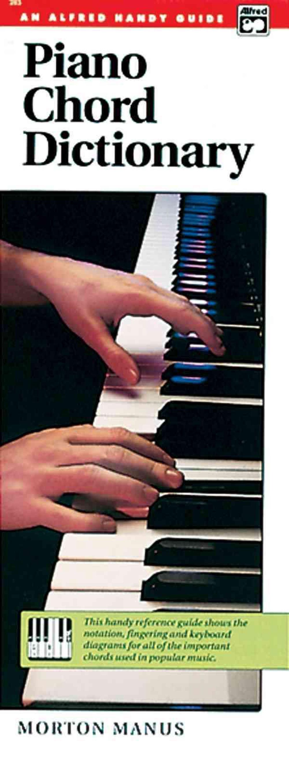 Piano Chord Dictionary, 9780882841540