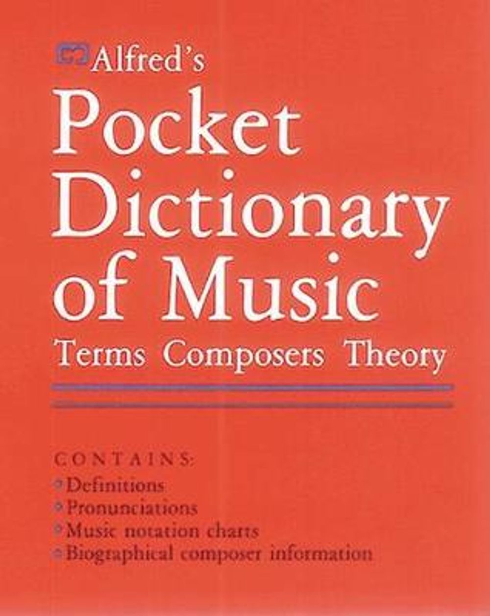Alfred's Pocket Dictionary of Music by Sandy Feldstein - ISBN: 9780882843490