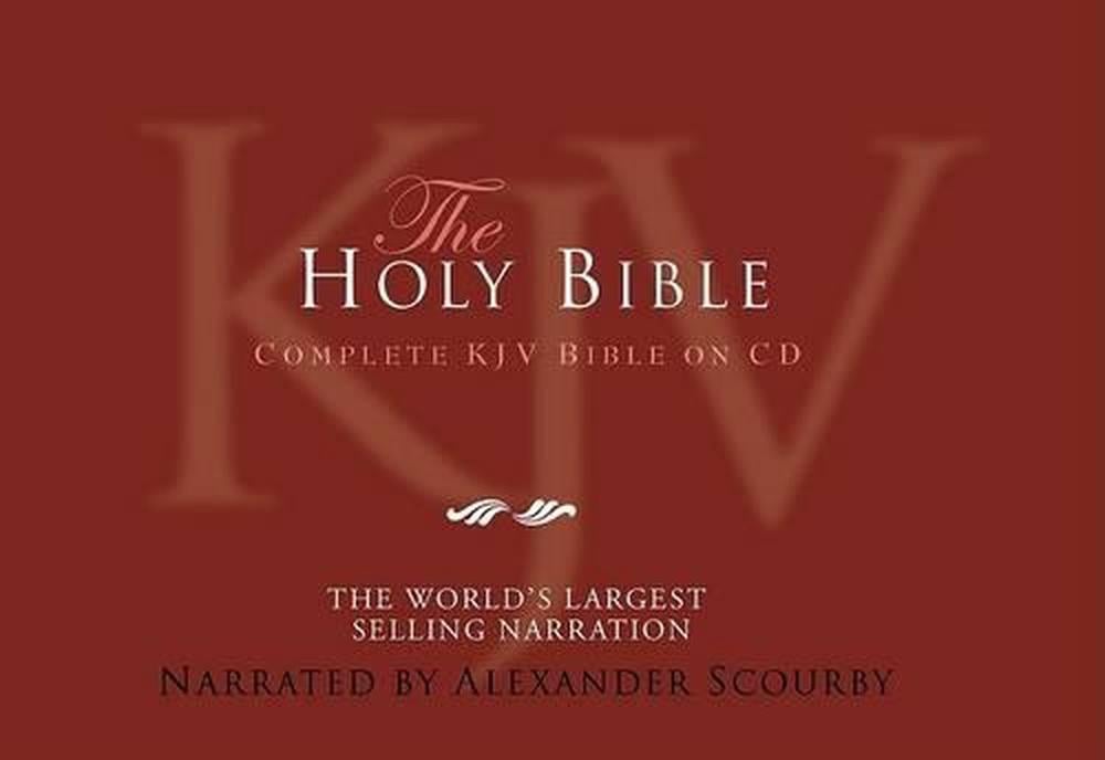 Alexander Scourby Bible-KJV By Alexander Scourby, CD, 9780883688267 ...