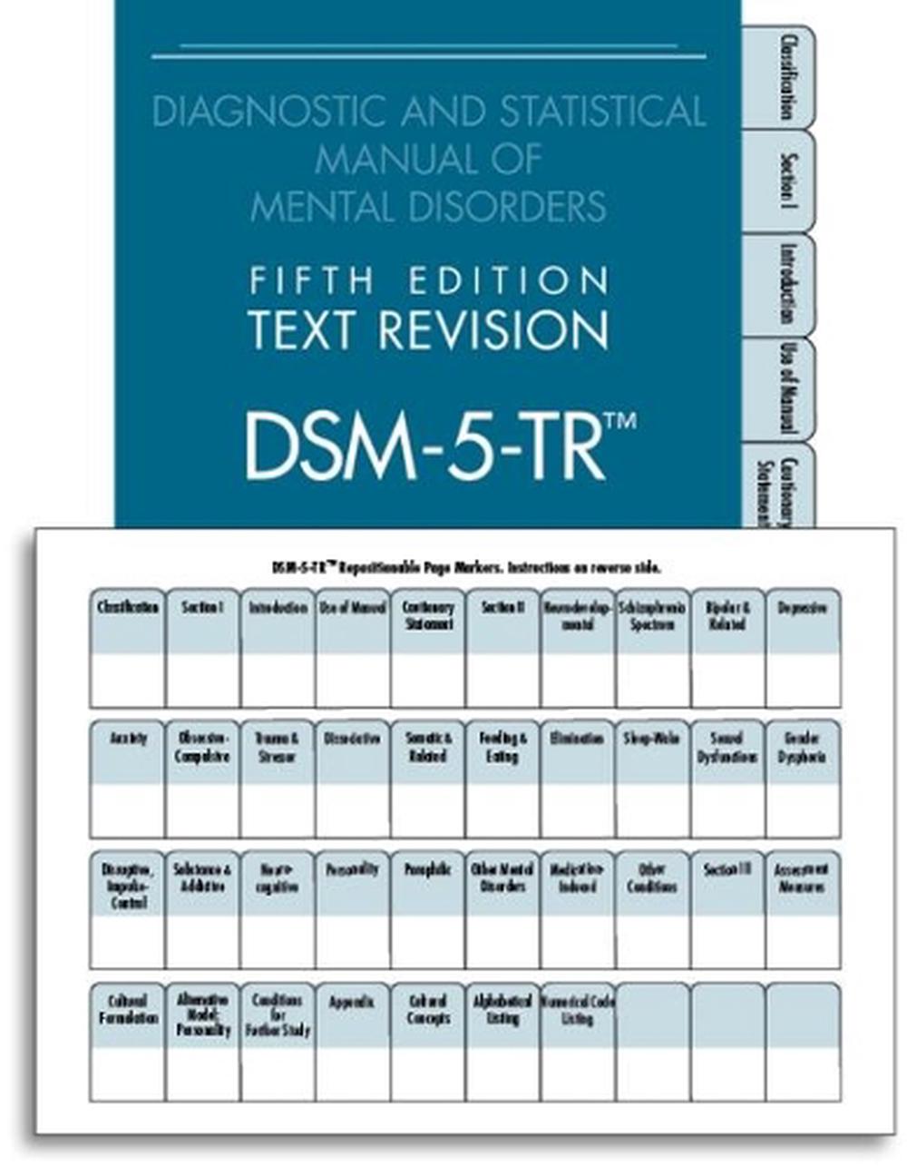 DSM-5-TR® Repositionable Page Markers, 9780890425824