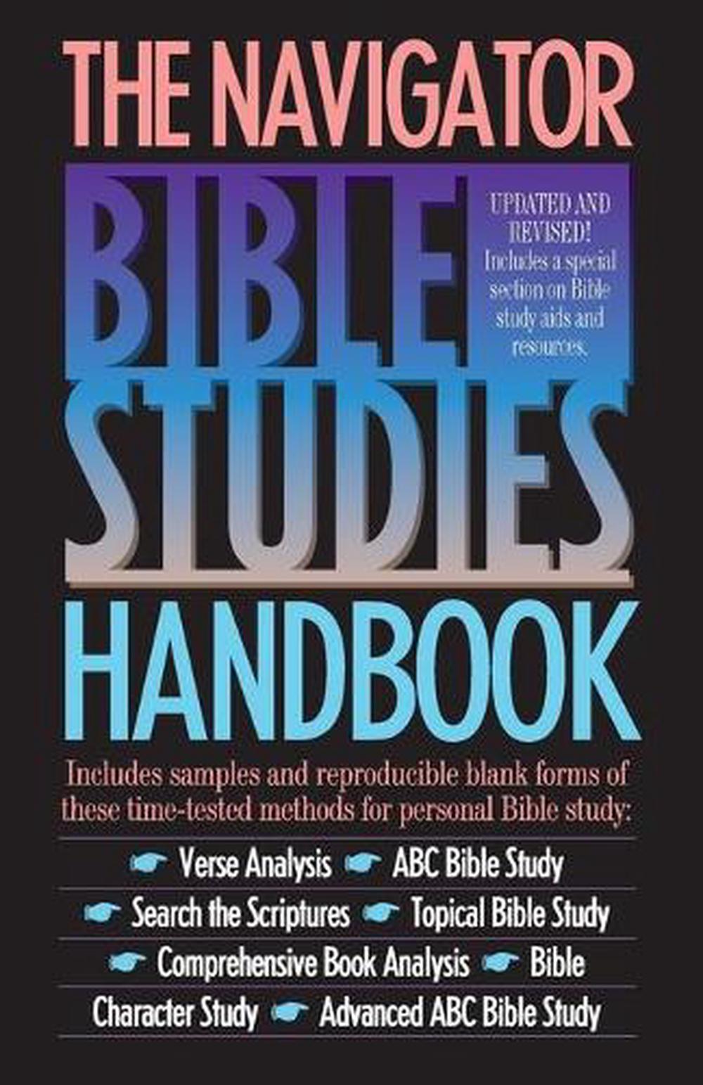 The Navigator Bible Studies Handbook By The Navigators, Paperback ...