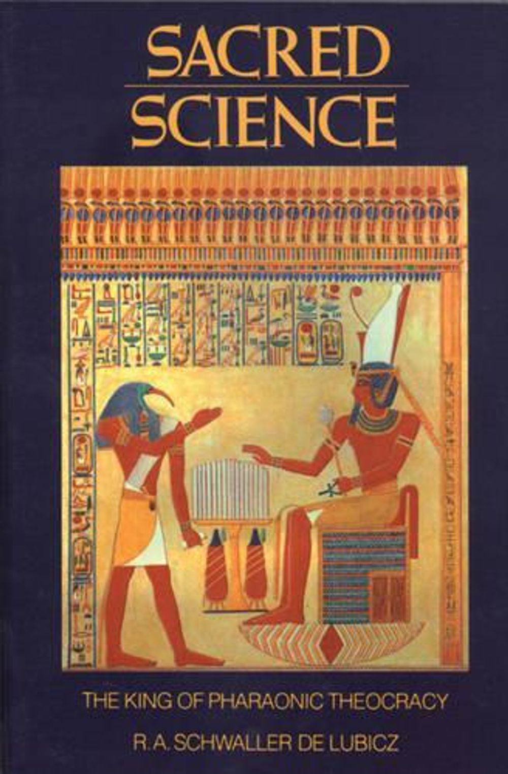 Sacred Science by R.A.SCHWALLER De Lubicz - ISBN: 9780892812226