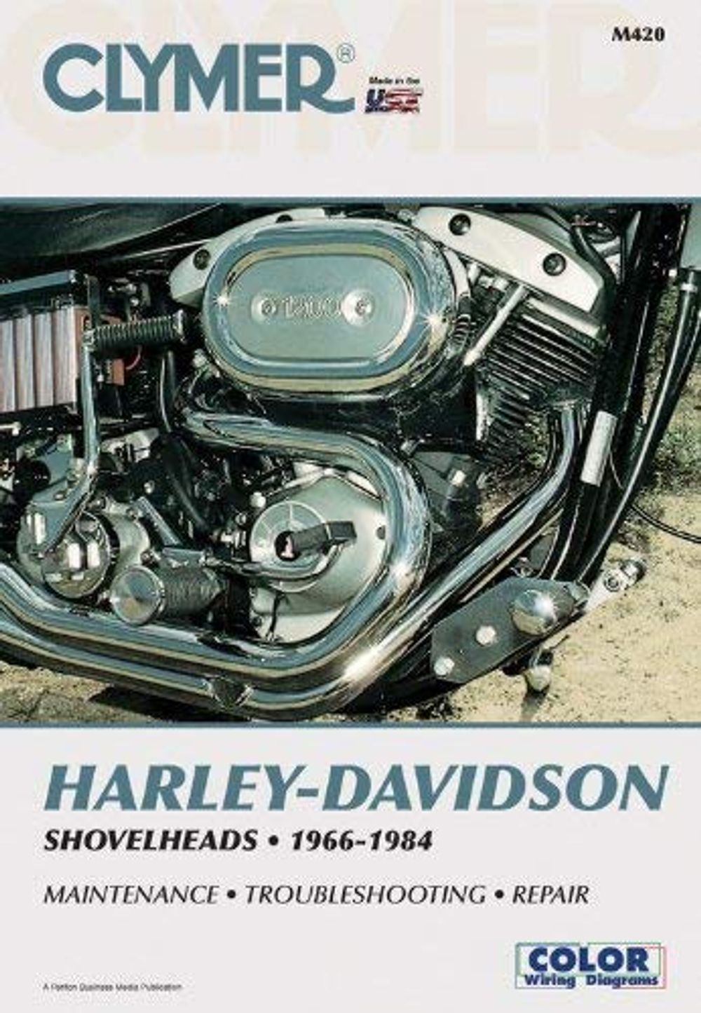 Harley-Davidson Shovelhead Motorcycle (1966-1984) Clymer Repair Manual by Haynes Publishing - ISBN: 9780892875665
