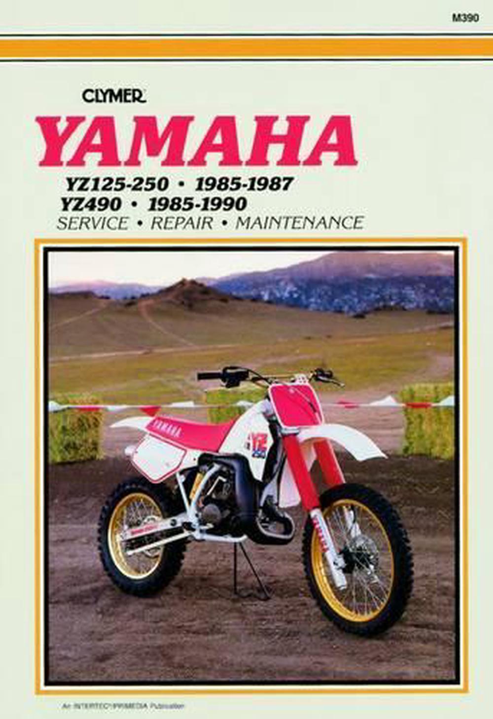 Yamaha YZ125-490 85-90, 9780892876099