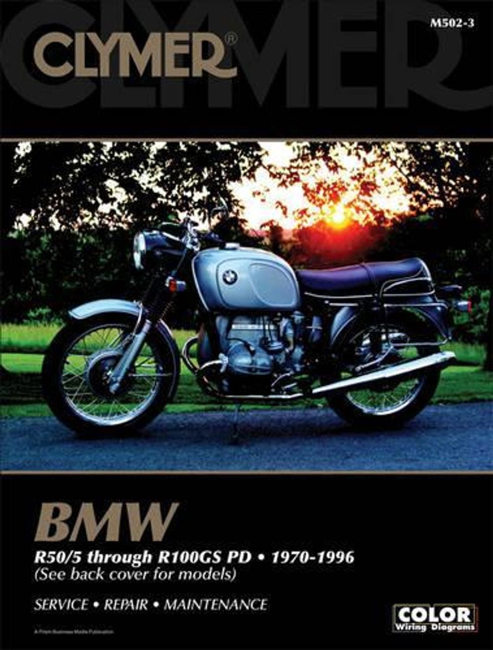 BMW Airhead R50/5 through R100GS PD (1970-1996) Service Repair Manual by Haynes Publishing - ISBN: 9780892878543
