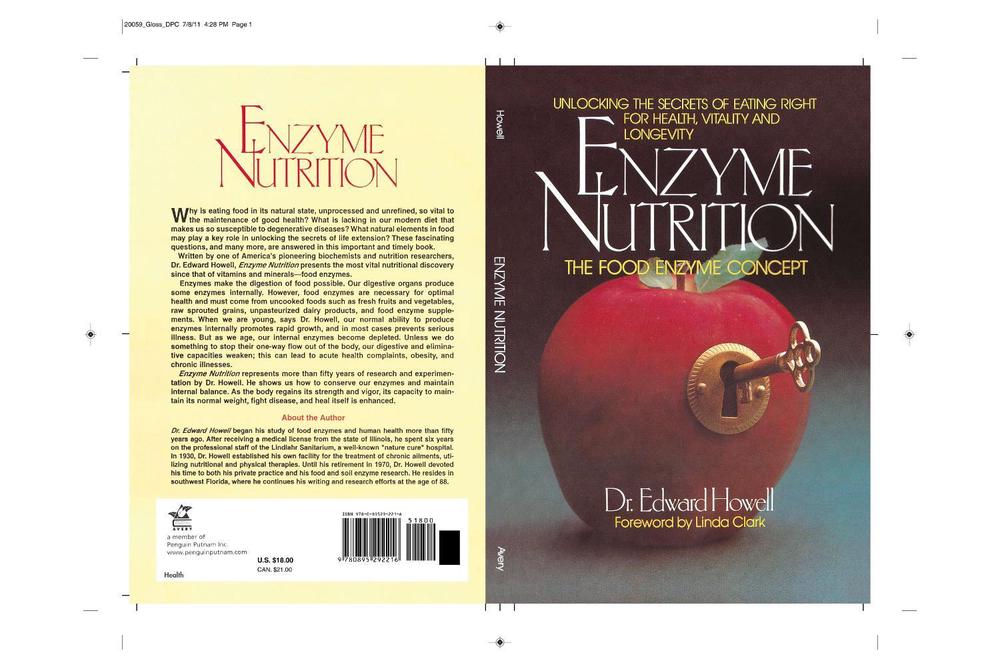 Enzyme Nutrition by Dr. Edward Howell - ISBN: 9780895292216