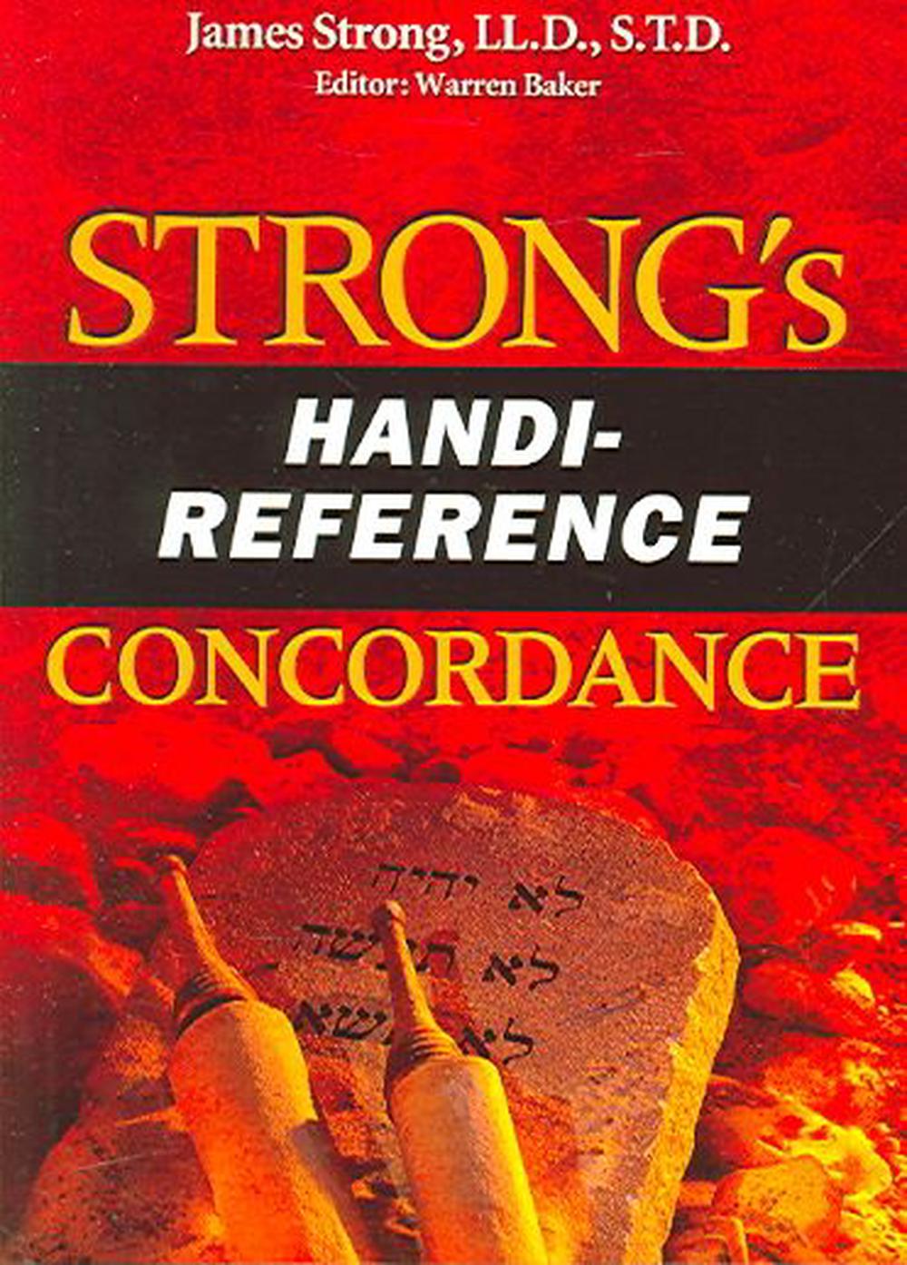 Strong S Handi Reference Concordance By James Strong Paperback 9780899571195 Buy Online At The Nile