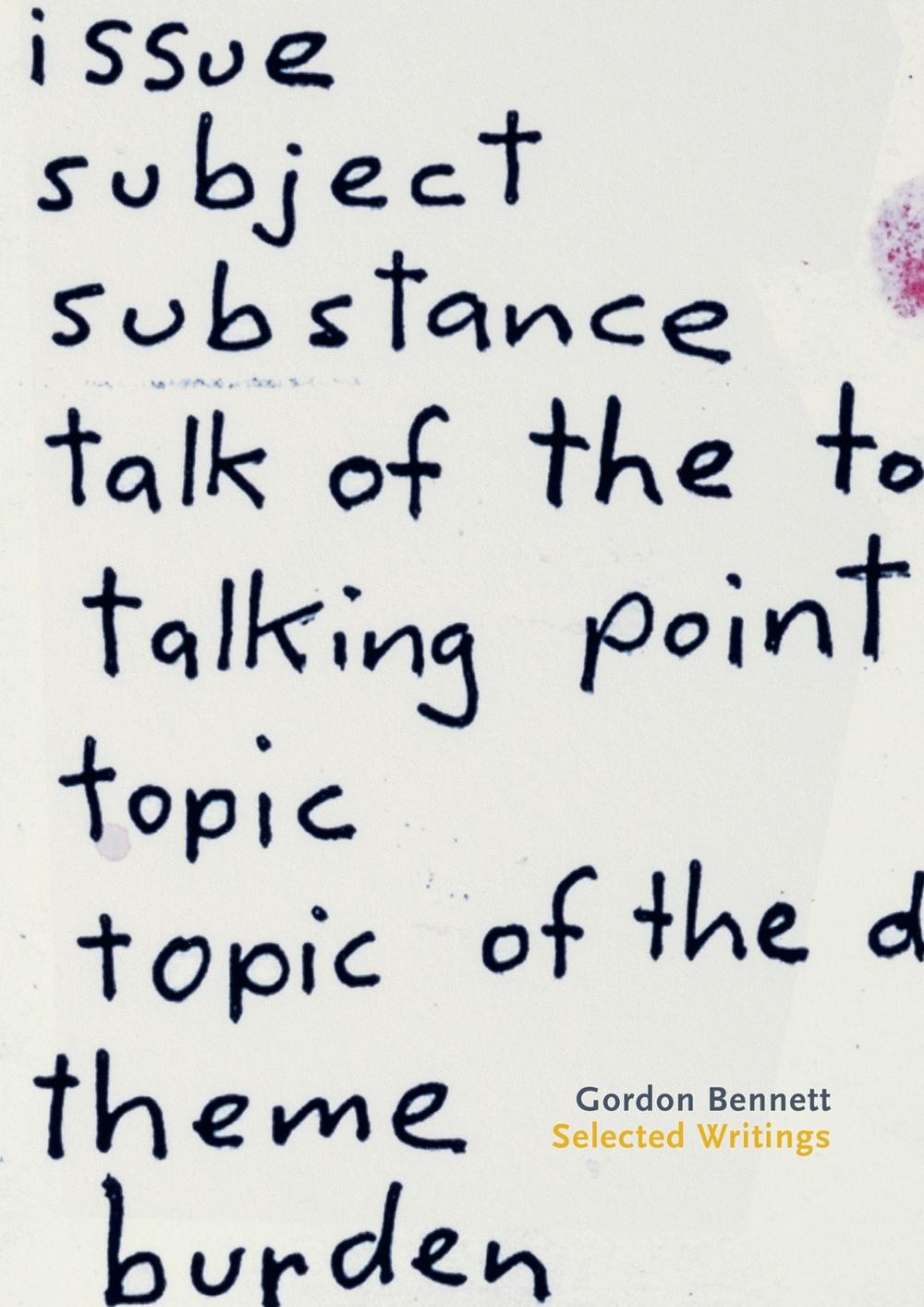 Gordon Bennett, 9780909952013