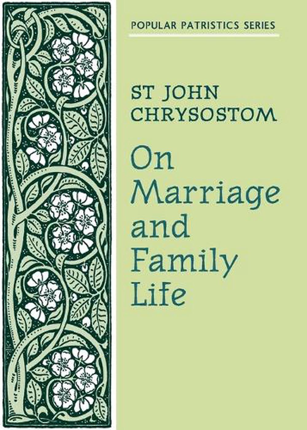 On Marriage and Family Life, 9780913836866