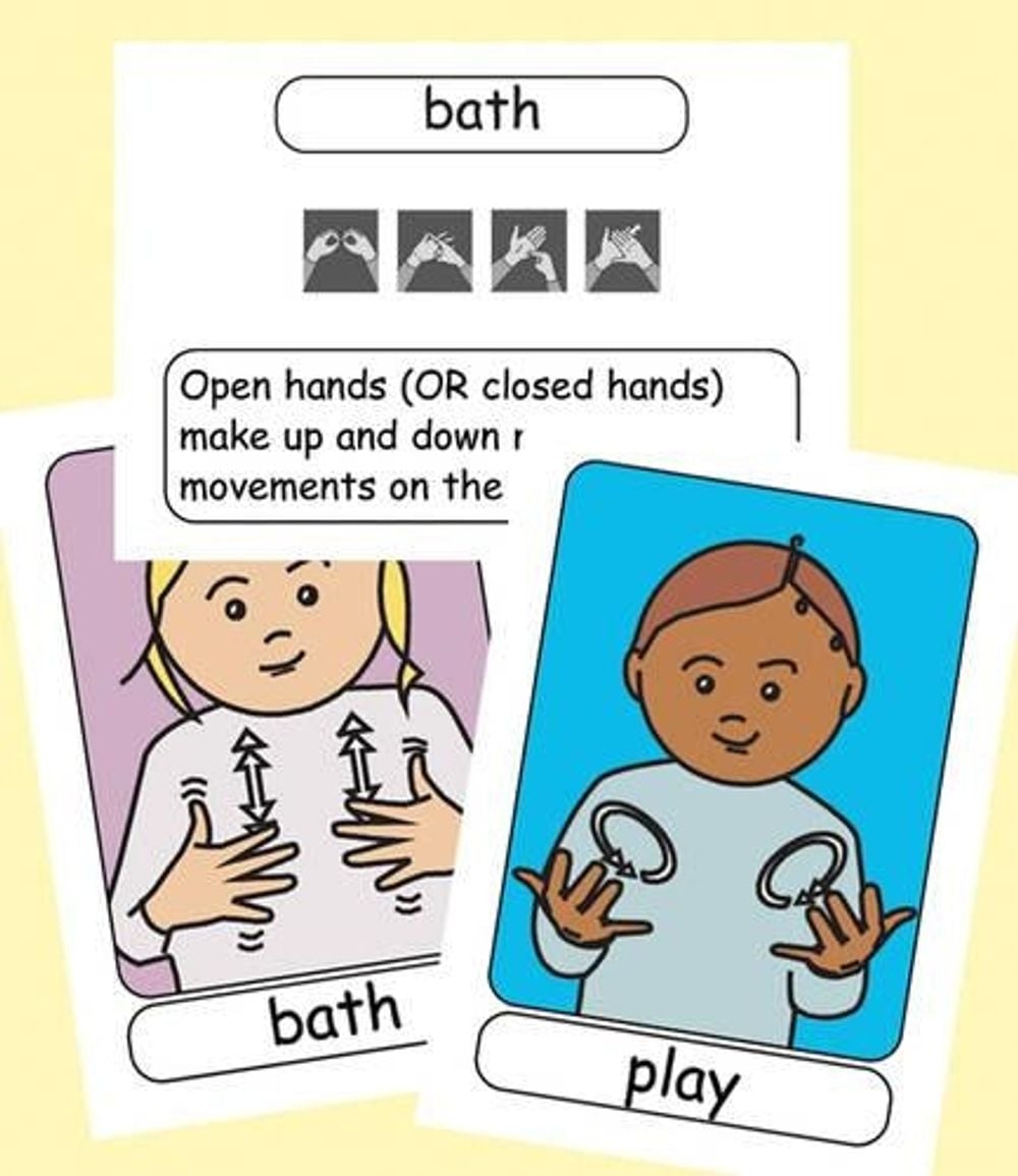 Let's Sign BSL Flashcards by Cath Smith - ISBN: 9780954238452