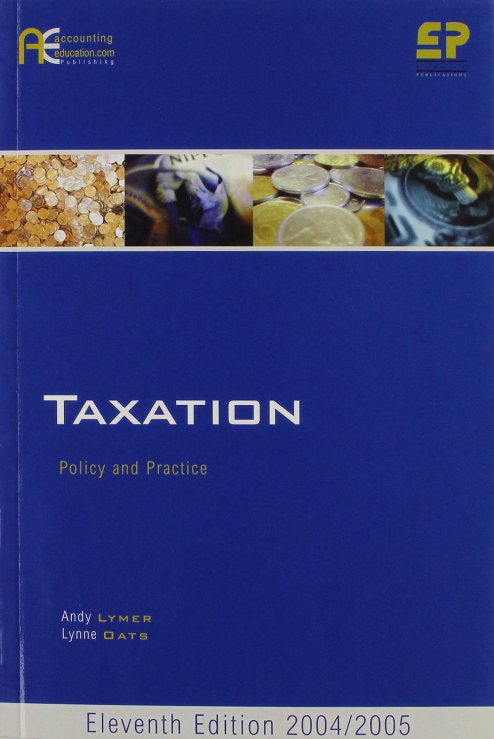 Taxation by Andrew Lymer - ISBN: 9780954504816