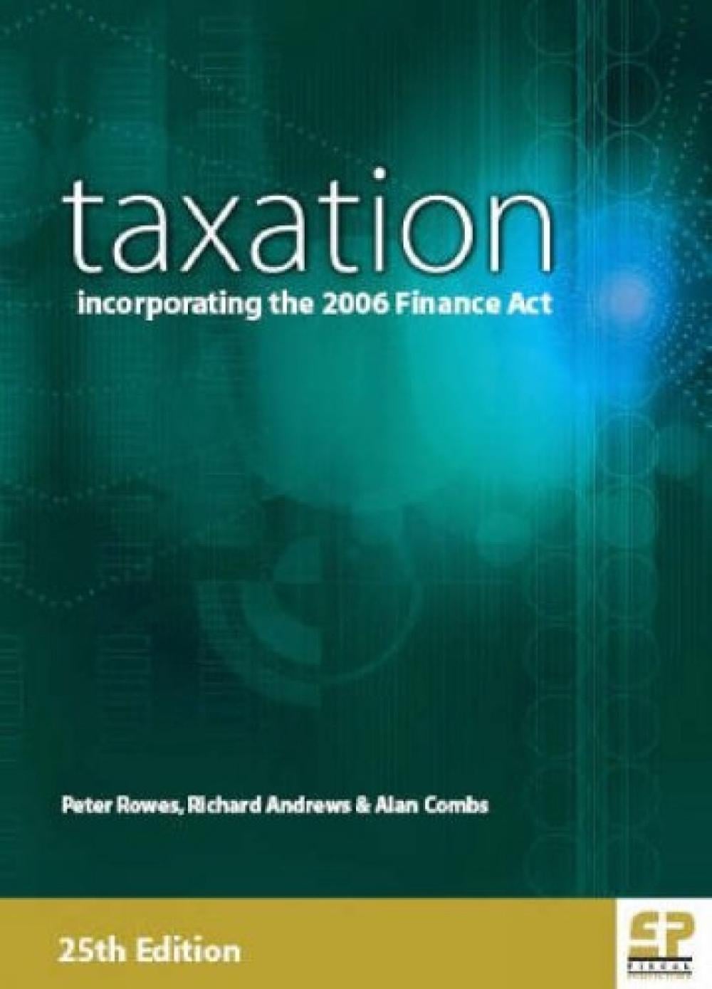 Taxation by Peter Rowes - ISBN: 9780954504885