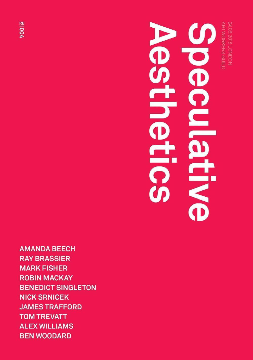 Speculative Aesthetics, 9780957529571