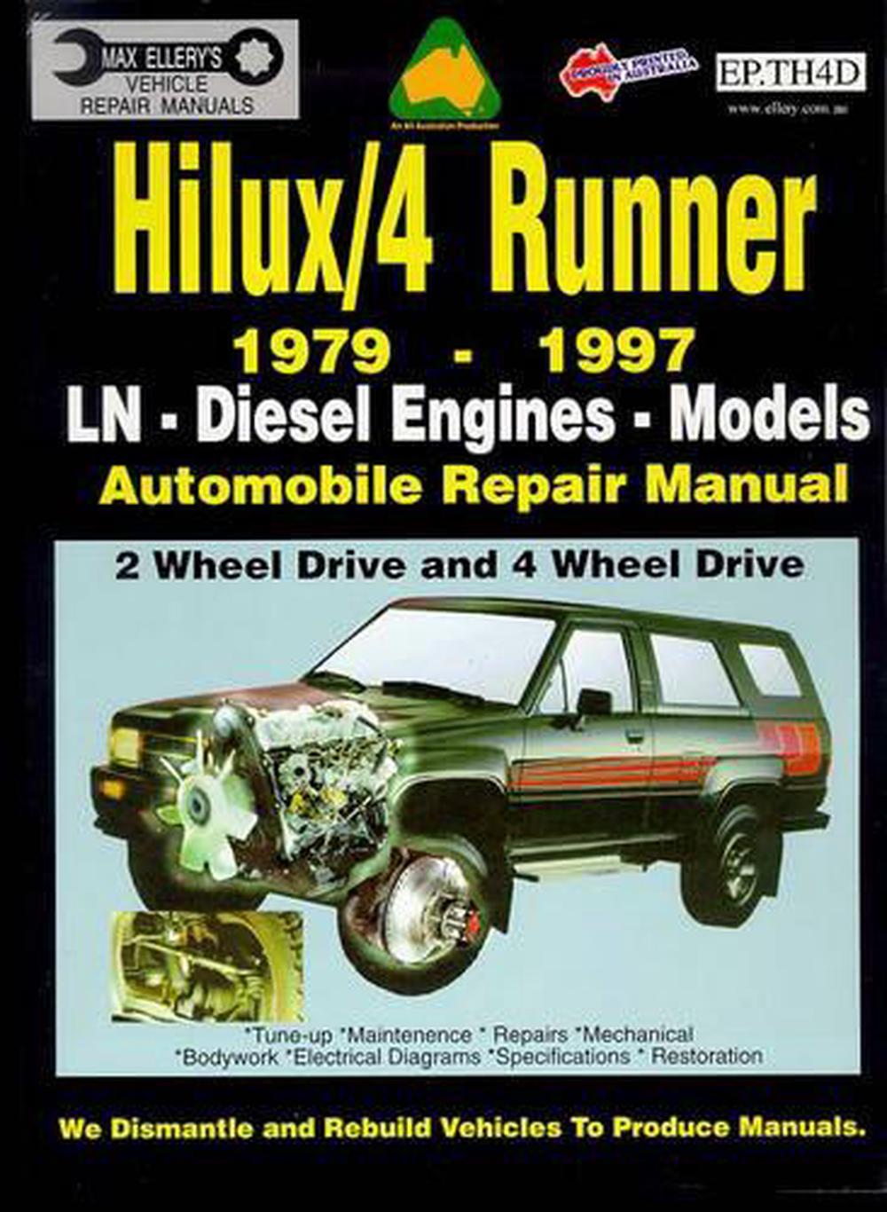Toyota Hilux / 4 Runner 1979-1997 Diesel Engine (EP.TH4D), 9780958727877