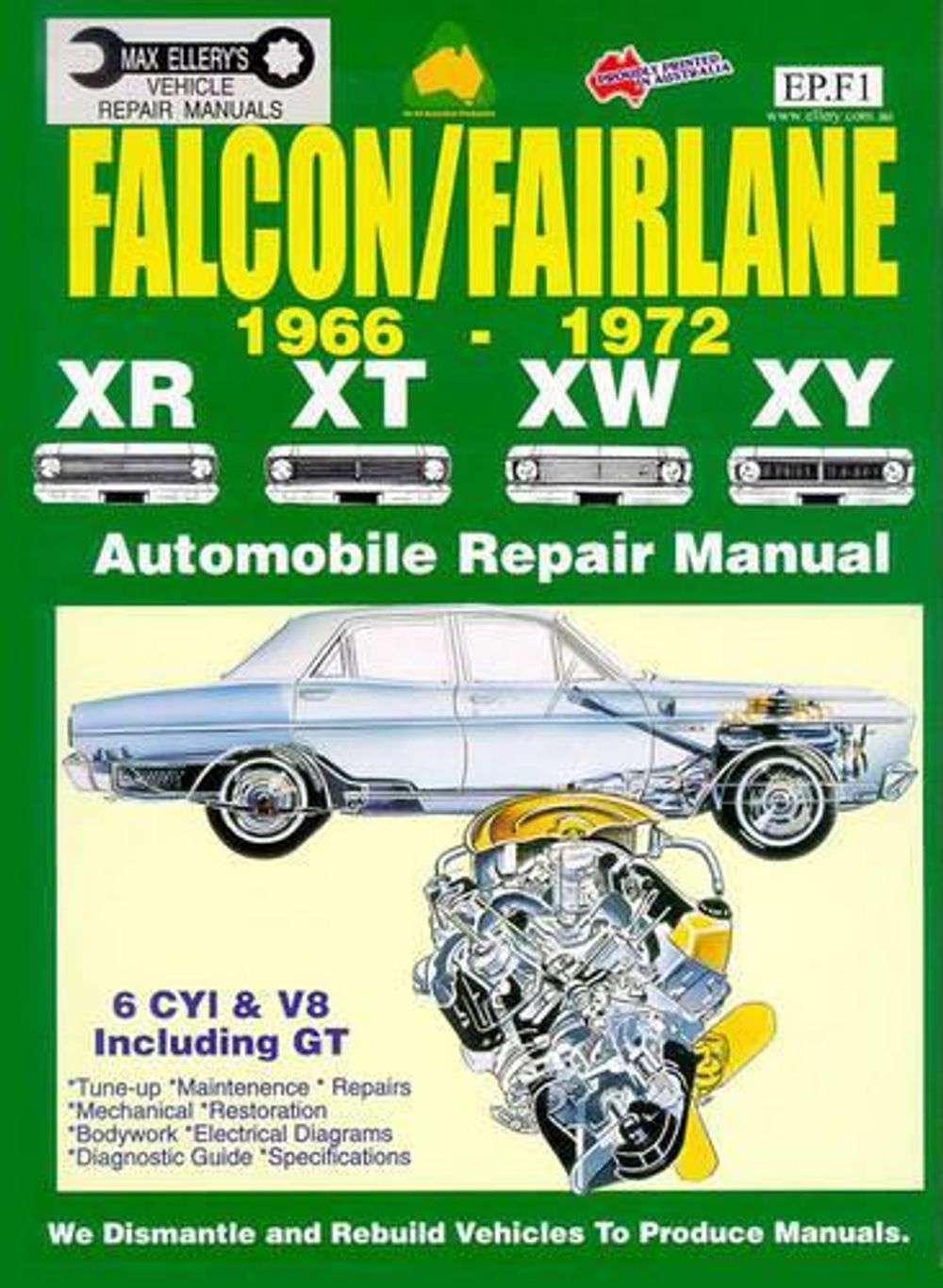 Falcon-Fairlane by Haynes - ISBN: 9780959287868