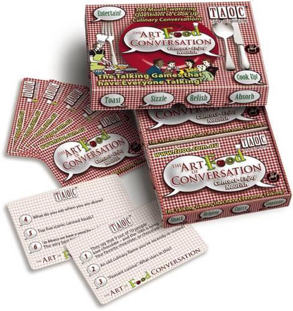 TAOC Art of Conversation - Food, 9780980843514