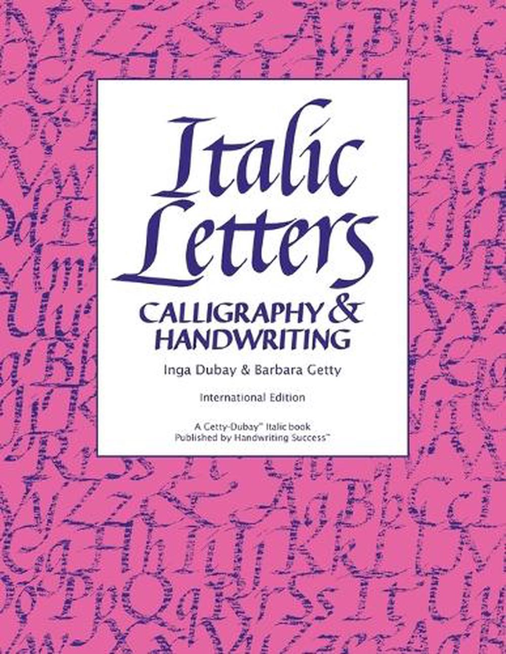 Italic Letters, 9780982776216