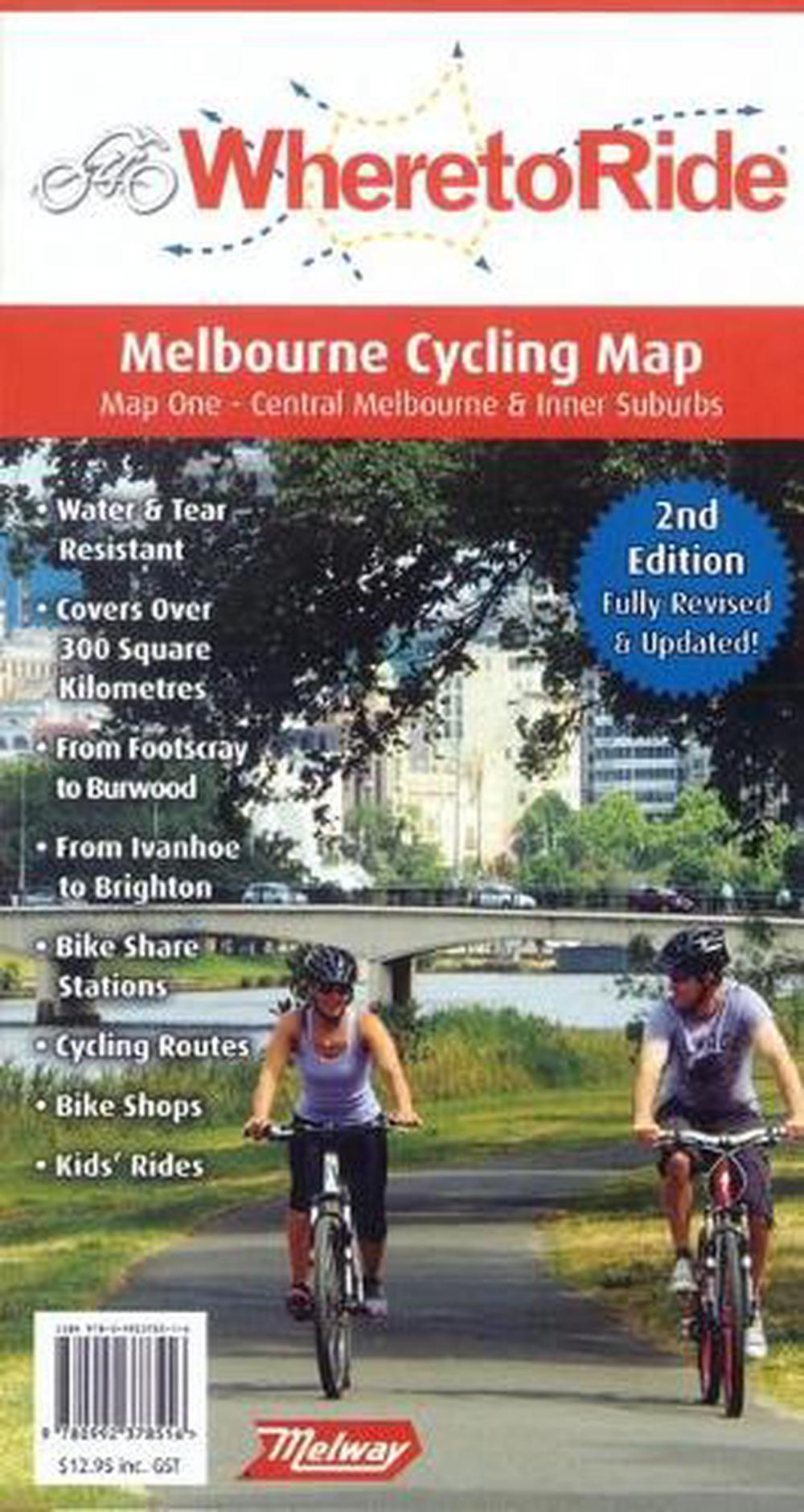 Melbourne Map, 9780992378516
