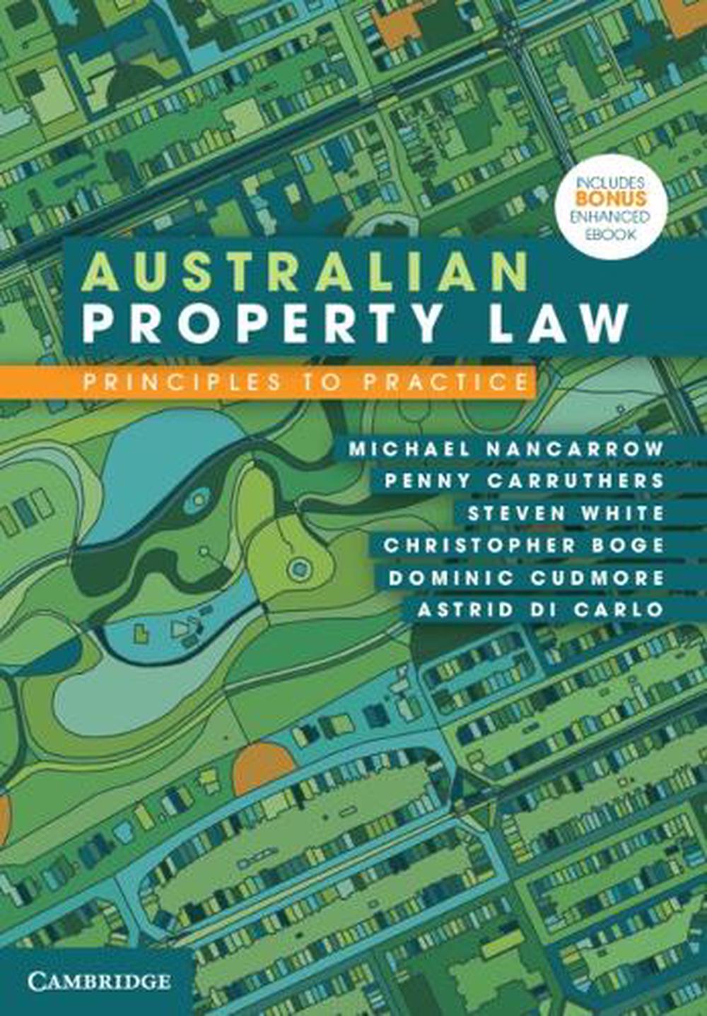 Australian Property Law, 9781009067096