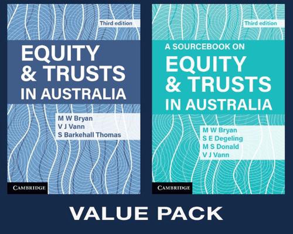 Equity and Trusts Value Pack 2 Volume Paperback Set by Michael Bryan ...