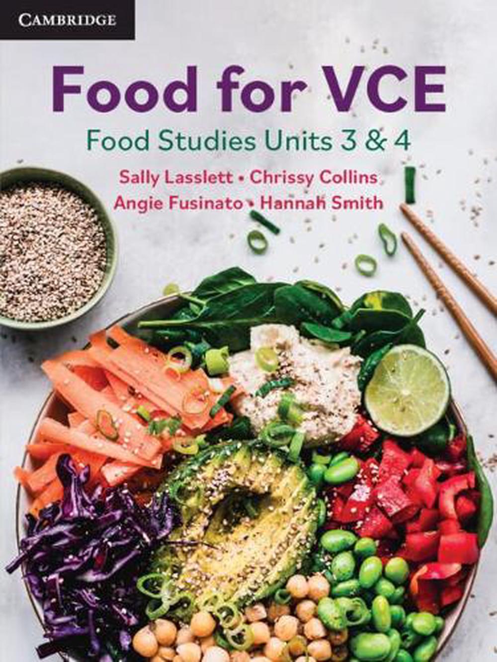 Food for VCE: Food Studies Units 3&4, 9781009105248