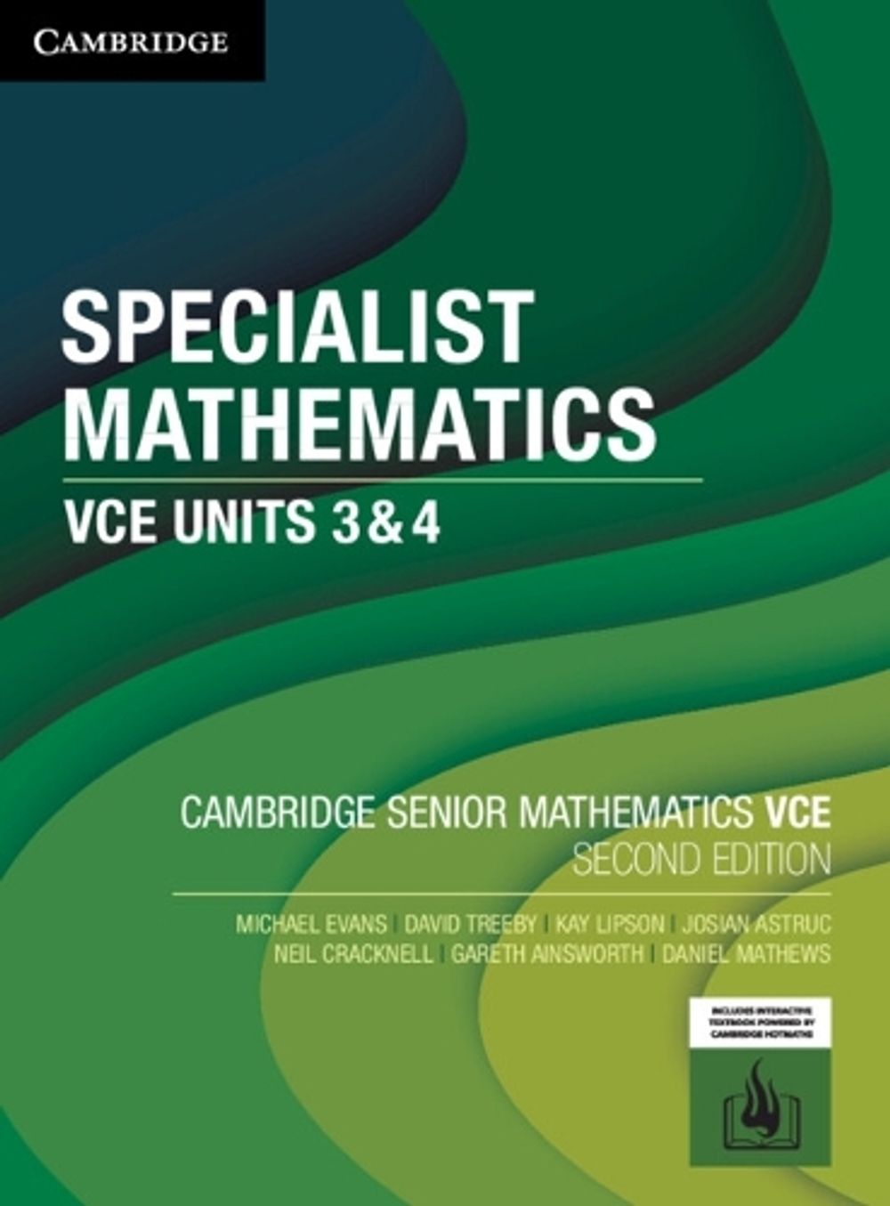 Specialist Math Specialist Mathematics VCE Units 3&4, 2nd Edition by Michael Evans ...