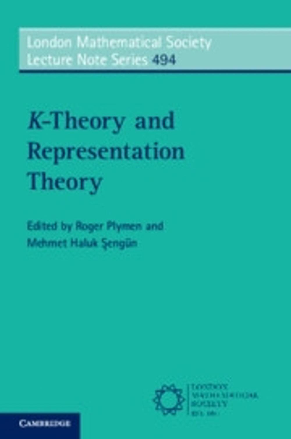K-Theory and Representation Theory, 9781009201506