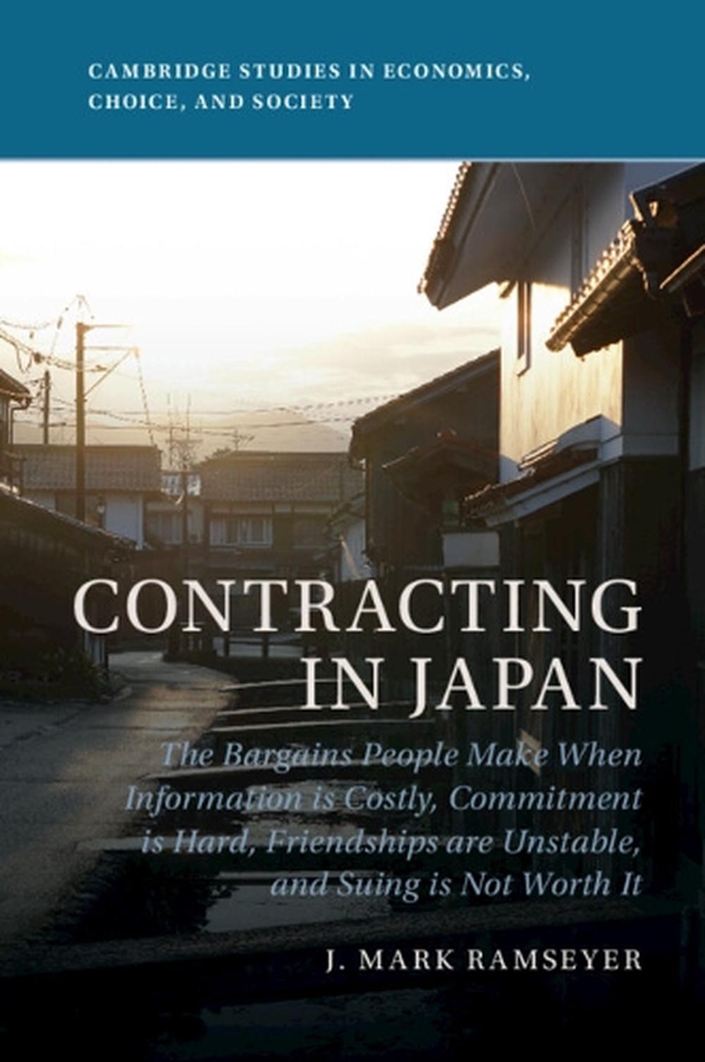 Contracting in Japan, 9781009215718