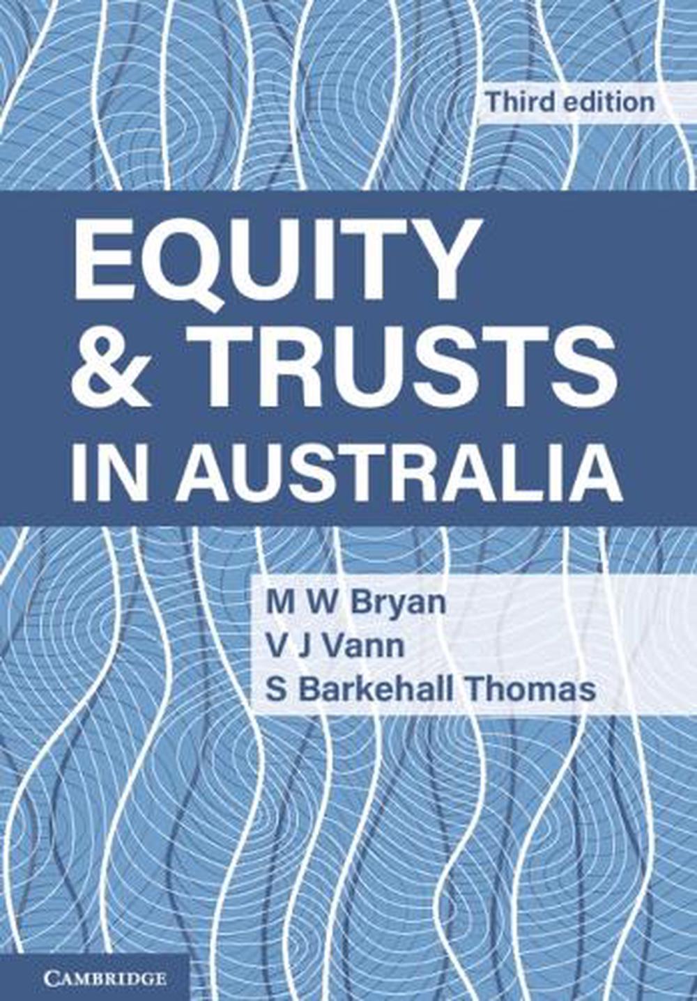 Equity and Trusts in Australia, 9781009232388
