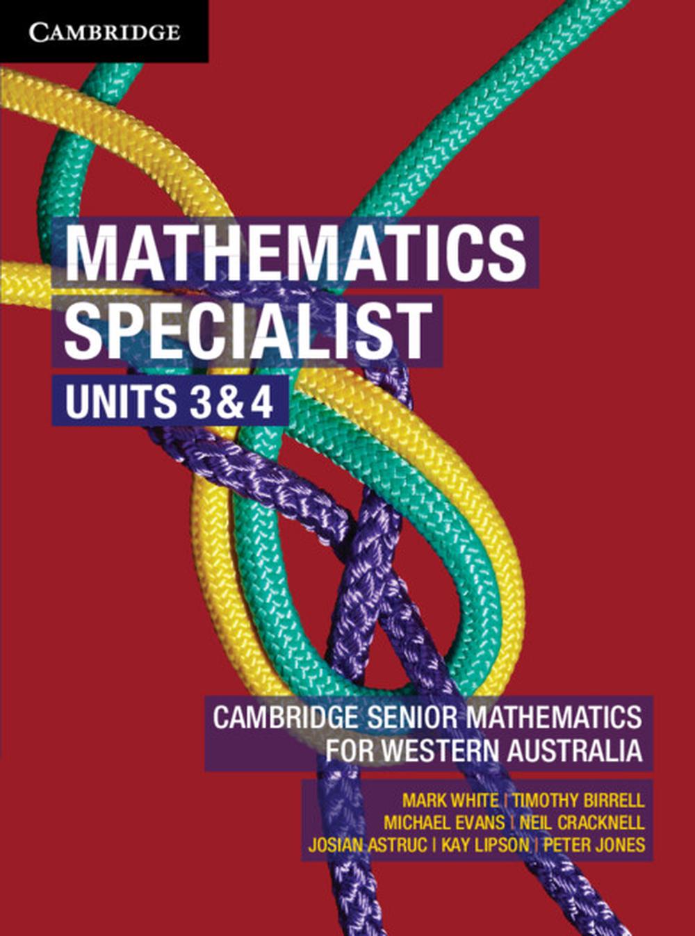Mathematics Specialist Units 3&4 for Western Australia, 9781009259729