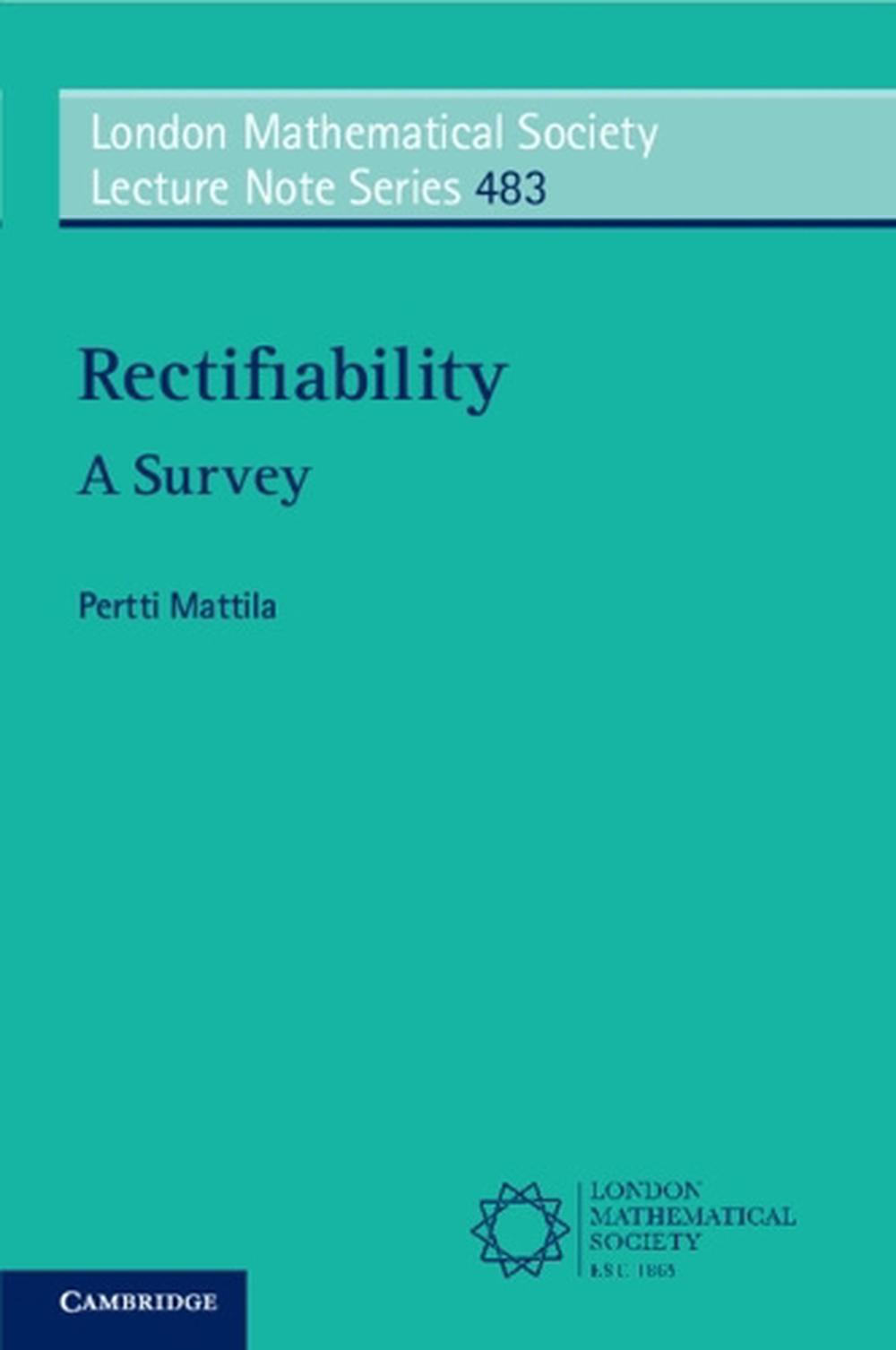 Rectifiability, 9781009288088