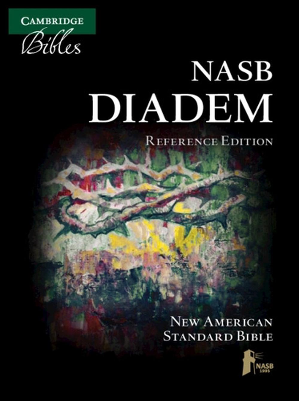 NASB Diadem Reference Edition, Black Calf Split Leather, Red-letter Text, NS544:XR, 9781009294737