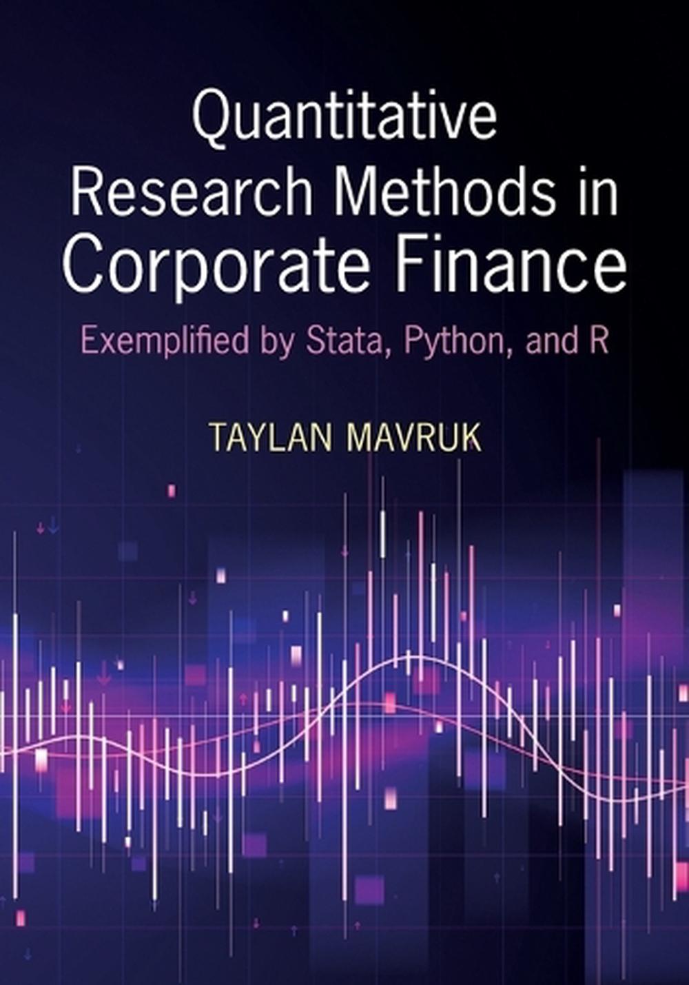 Quantitative Research Methods in Corporate Finance, 9781009307413