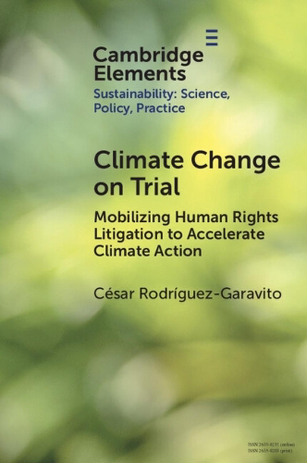 Climate Change on Trial, 9781009420525