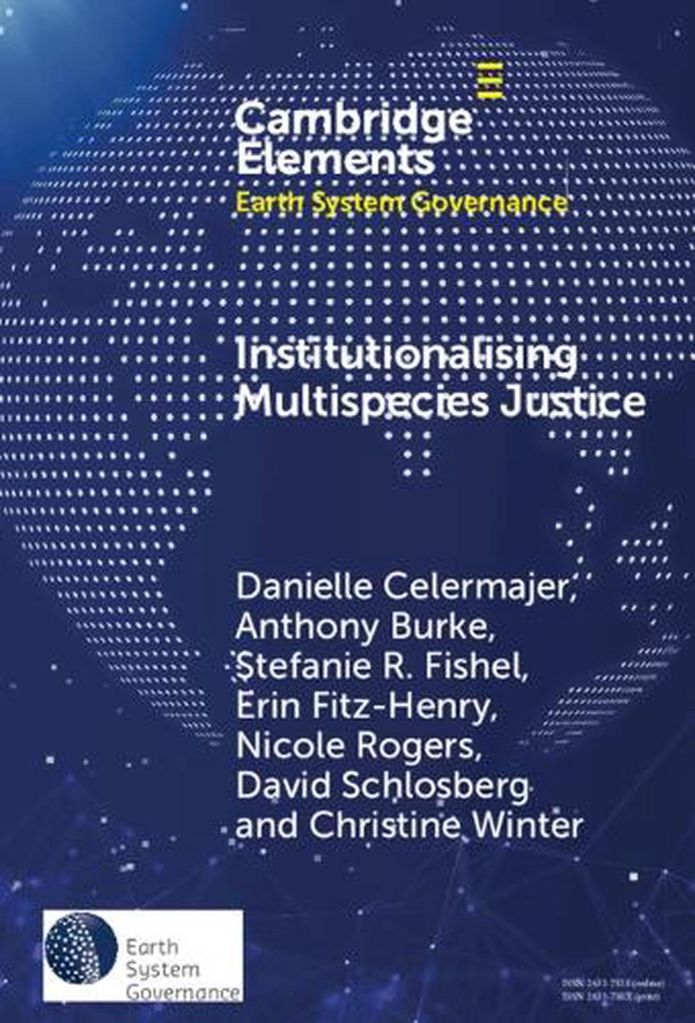 Institutionalising Multispecies Justice, 9781009506236