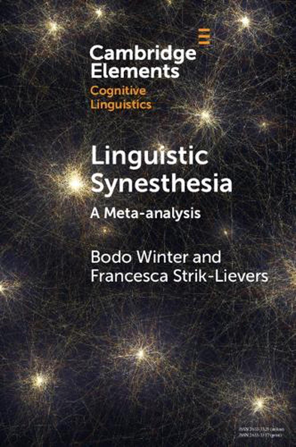 Linguistic Synesthesia, 9781009519144