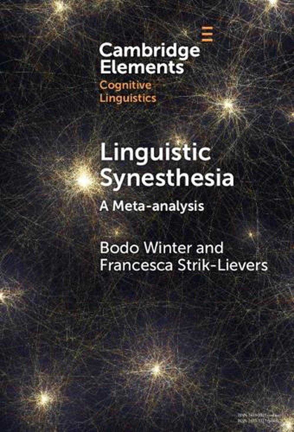 Linguistic Synesthesia, 9781009519168
