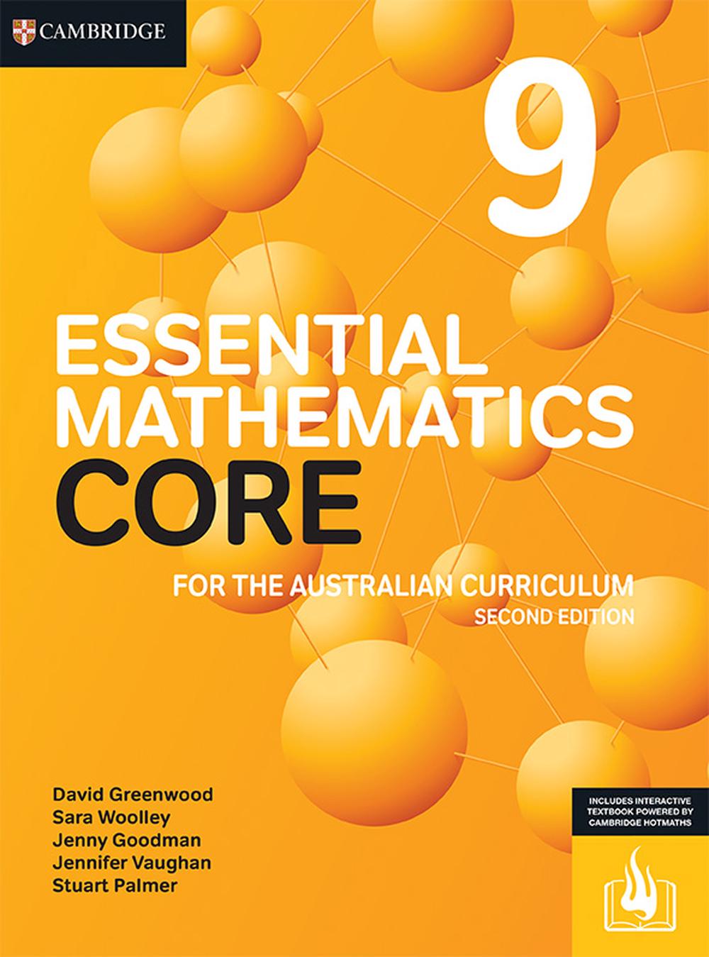Essential Mathematics CORE for the Australian Curriculum 9 by David Greenwood - ISBN: 9781009593809