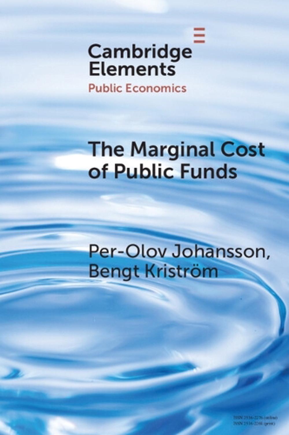 The Marginal Cost of Public Funds, 9781009620482
