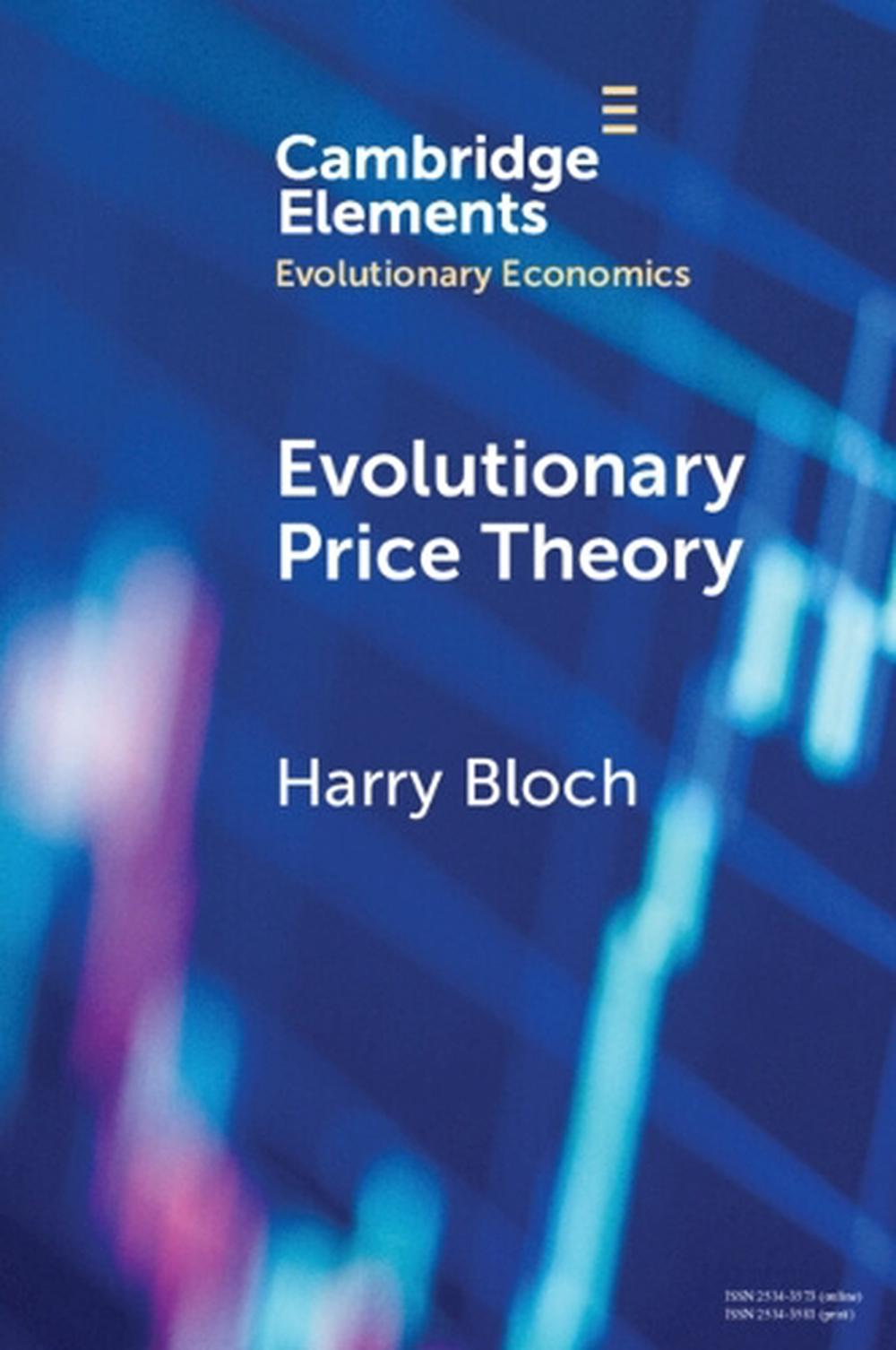 Evolutionary Price Theory, 9781009669207