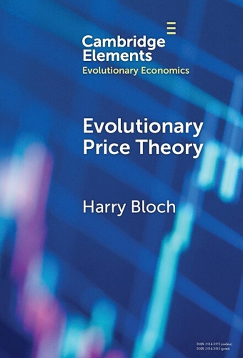 Evolutionary Price Theory, 9781009669221
