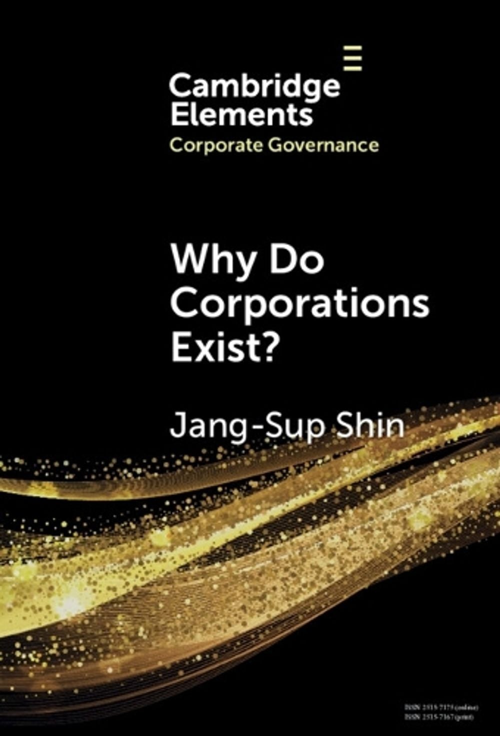 Why Do Corporations Exist? by Jang-Sup Shin - ISBN: 9781009856546