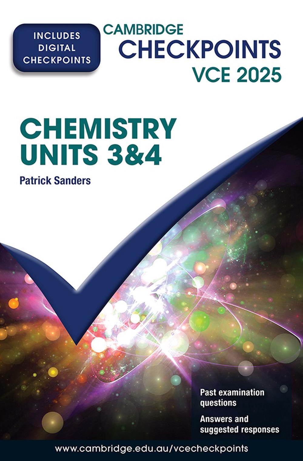 Cambridge Checkpoints VCE Chemistry Units 3&4 2025, 9781009984775
